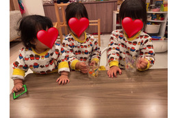 ノンスタ石田明夫妻、三姉妹のお揃いパジャマ姿に「可愛いが大渋滞」 画像