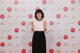 【NHK紅白歌合戦】“ご当地ソングの女王”水森かおり、巨大衣装を着たステージを予告! 画像