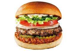 ロッテリア、1月の29(肉)の日は「ジビエ 鹿肉バーガー」発売 画像