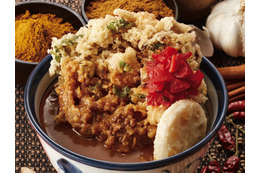 サクサクかき揚げに本格カレーソース!天丼てんやが新商品 画像