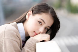 可愛すぎる15歳・稲垣姫菜、緊張しながら初CM挑戦! 画像