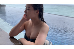 水も滴るいい女……立野沙紀、色気漂う水着ショットがSNSで公開に 画像