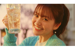 大島優子、ハイボール新CMに起用!最近ではテンション上げておうち飲みも 画像