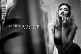 10頭身モデル 香川沙耶が初の写真集『will be who I want to be』 画像