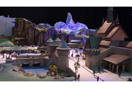 東京ディズニーシー新テーマポート「ファンタジースプリングス」イメージ模型が初公開 画像