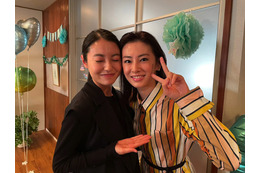 『リコカツ』北川景子&田辺桃子、美女2ショットが公開に 画像