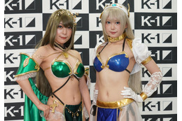 宮本彩希＆篠崎こころ、K-1ラウンドガールでSEXYビキニアーマースタイルを披露 画像