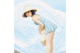 なえなのの初々しい水着姿がインスタで好評!ファン「天使ー!」「水色似合う」 画像