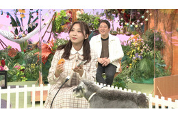 日向坂46・富田鈴花が犬写真バトル!松井愛莉と対決 画像