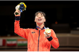 ボクシング女子金メダルの入江選手、大学卒業で引退「パリで負けたらかっこ悪い」 画像