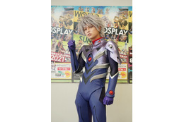 手越祐也、コスプレイベントに登場!『シン・エヴァ』カヲルに変身! 画像