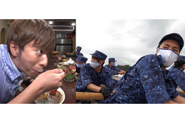 ジャニーズWEST・中間淳太&藤井流星、海上自衛隊で最も過酷な“短艇訓練”に挑戦 画像