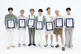 BTS、23の記録達成でギネスワールドレコード殿堂入り! 画像