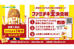 「ファミチキ王決定戦」21日スタート!購入数上位に豪華賞品も 画像