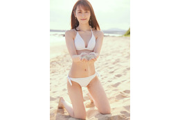 NGT48の“きれいなお姉さん”・西潟茉莉奈、1st写真集で純白ビキニ！「恥ずかしいです」 画像