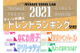 ティーンが選んだ2021年“トレンド”ランキングは？ 画像