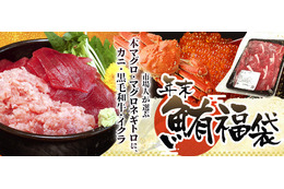 総重量1.6キロ！豊洲市場ドットコム「年末マグロ福袋」今年も登場 画像
