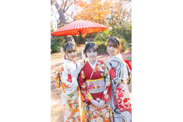 乃木坂46“新・中3トリオ”久保史緒里、阪口珠美、中村麗乃がハタチに!『B.L.T.』表紙で晴れ着姿を披露 画像