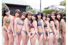 HKT48メンバー10人がビキニで登場!B.L.T.増刊表紙が公開に 画像