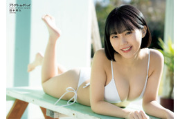 HKT48・田中美久、バッサリヘアカット後の初雑誌！雰囲気ガラリのビキニ姿披露！ 画像