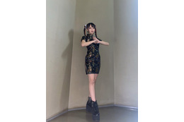NMB48・前田令子、スタイルの良さ際立つミニチャイナ服姿公開! 画像