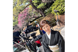 高岡早紀、黒の着物着こなす美し過ぎるショット公開!「素敵」「しっとりして綺麗」 画像