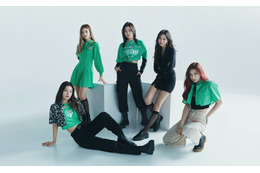 TWICEの妹分・ITZYがH&Mアンバサダーに!ビビッドなグリーン衣装をクールに着こなし 画像