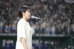 miwa、東京ドームにて国歌独唱！