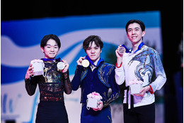 宇野昌磨、完全復活！フリー圧巻の200点台で「世界選手権」初優勝！ 画像