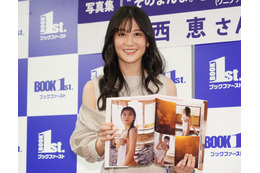 上西恵、最新写真集で胸とお尻を大胆露出！？「生まれたままの姿といいますか（笑）」 画像