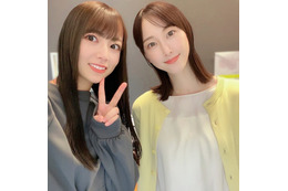 北野日奈子、乃木坂時代の先輩・松井玲奈との貴重なツーショット公開!ドラマ共演の喜びつづる 画像