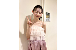 『Seventeen』専属モデル・石川花がゴールデン帯歌番組で初歌唱! 画像