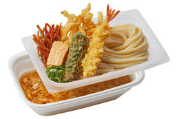 丸亀製麺、人気の「丸亀うどん弁当」から冬季限定「えび天玉子あんかけうどん弁当」 画像