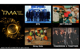 BTSら登場のK-POP音楽授賞式「THE FACT MUSIC AWARDS」dTVで配信スタート
