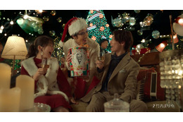 賀来賢人がカーネル・サンダースに扮して登場!ケンタッキーのクリスマスCM 画像