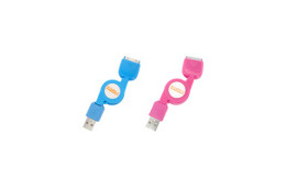 ブライトンネット、見た目がキュートなiPod用充電&データ通信ケーブル 画像