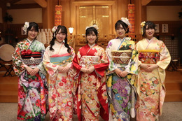STU48の20歳メンバー、広島護国神社で成人式!「ピョンピョン跳ねて飛躍できるよう頑張りたい」 画像