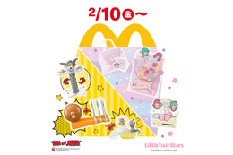 マクドナルド2月ハッピーセットに「トムとジェリー」「リトルツインスターズ(キキ&ララ)」 画像
