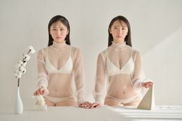 地方拠点のアイドル・谷乃愛と大白桃子がグラビアで初水着コラボ! 画像