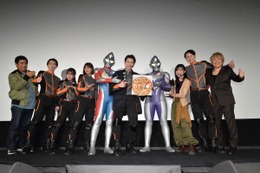 映画『ウルトラマンデッカー最終章』特別舞台挨拶！主演・松本大輝はサプライズに目を潤ませる