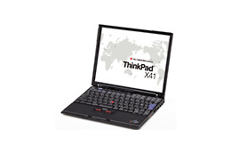日本IBM、指紋センサー搭載のB5モバイルノート「ThinkPad X41」など6機種46モデル 画像