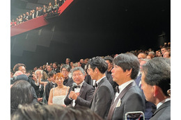 是枝裕和監督、9分半のスタンディングオベーションに感激!映画『怪物』カンヌで公式上映! 画像