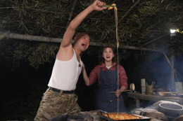 あばれる君、日本語勉強中の韓国人女性とタッグ！山にこもり韓国料理作りに挑戦 画像