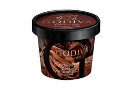 ゴディバ「カップアイス」に季節限定「カカオ72％ ダークチョコレートソルベ」など3種が新登場！ 画像
