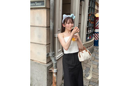 久間田琳加、1年ぶりUSJで新カチューシャにひとめぼれ!ファンは「水色チョイス最高~」 画像