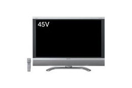 シャープ、フルスペックハイビジョン液晶パネル採用の45V型デジタルハイビジョン液晶テレビなど 画像