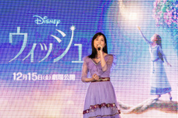 生田絵梨花、大阪・御堂筋でディズニー最新作『ウィッシュ』劇中歌を生歌唱! 画像