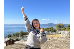 村重杏奈、広島県・江田島市を“おさんぽ旅” オリーブ鑑定士もビックリの才能が?! 画像