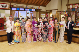 伊原六花&山之内すず、着物姿で初参加!『よ~いドン!お正月SP』 画像