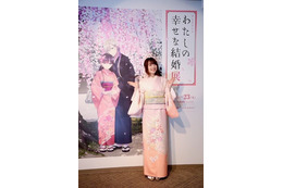 「わたしの幸せな結婚」企画展に斎森美世役・上田麗奈が桜模様の着物姿で来場♪「時間をかけて味わいたくなる空間でした」【会場レポ】 画像